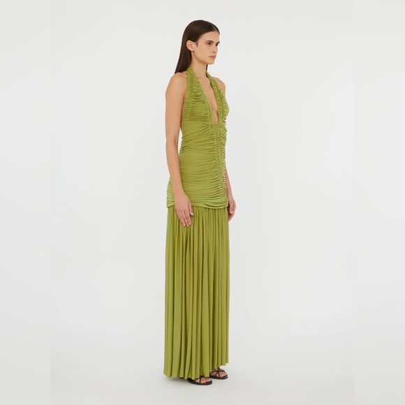 Christopher Esber Orion Gown in Green - Picture 5 of 5